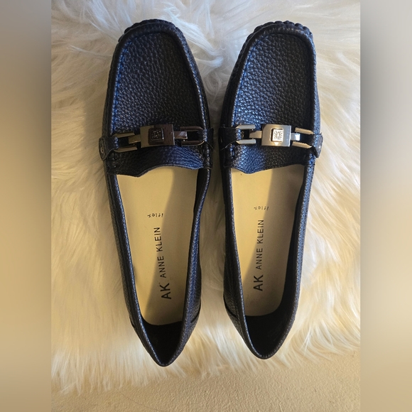 Anne Klein Women's Sports Iflex Loafer Flat Shoes Dark Blue Size 10 - Picture 8 of 11